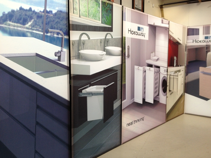 Exhibition display by Field Signs