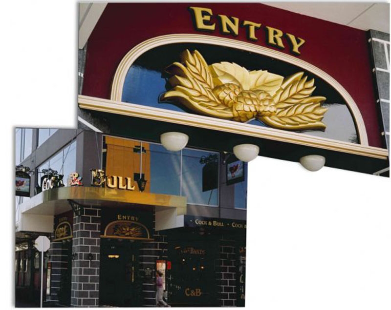 Illuminated 3D signage project by Field Signs
